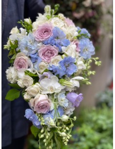 romantico bouquet da sposa